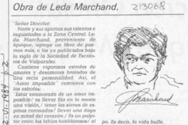 Obra de Leda Marchand Obra de Leda Marchand
