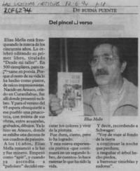 Del pincel al verso  [artículo].