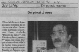 Del pincel al verso  [artículo].