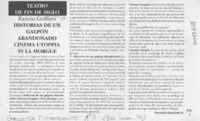 Historias de un galpón abandonado  [artículo] Francisca Izquierdo D.