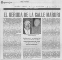 El Neruda de la calle Maruri El Neruda de la calle Maruri