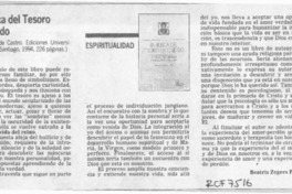 En busca del tesoro escondido  [artículo] Beatriz Zegers Prado.