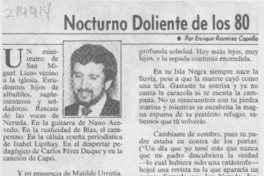 Nocturno doliente de los 80 Nocturno doliente de los 80