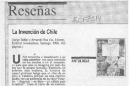 La invención de Chile  [artículo] Hernán Poblete Varas.