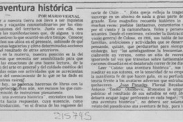 Una aventura histórica Una aventura histórica