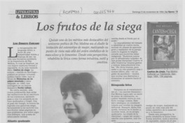 Los frutos de la siega Los frutos de la siega