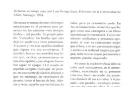 "Memorias del tiempo viejo" "Memorias del tiempo viejo"