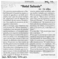 "Hotel Subasio"