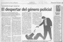 El despertar del género policial El despertar del género policial