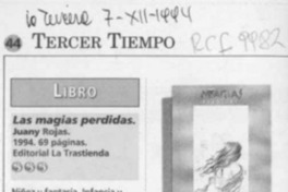 Las magias perdidas  [artículo] Andrés Gómez.