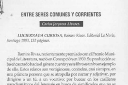 Entre seres comunes y corrientes  [artículo] Carlos Jorquera Alvarez.