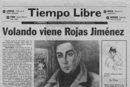 Volando viene Rojas Jiménez se paseaba por el alba  [artículo].