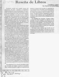 Reseña de libros  [artículo].