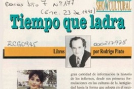 Tiempo que ladra