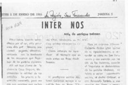 Inter Nos  [artículo] Enrique Neiman.