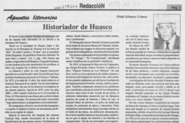 Historiador de Huasco Historiador de Huasco