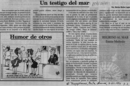 Un testigo del mar  [artículo] Marino Muñoz Lagos.