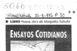 Los Ensayos de cada día  [artículo].
