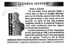 Sabía usted?  [artículo].