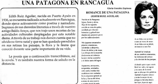 Una patagona en Rancagua