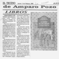 Creatividad y lenguaje  [artículo] Amparo Pozo.
