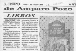 Creatividad y lenguaje  [artículo] Amparo Pozo.