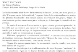 "Walt Whitman"
