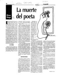 La muerte del poeta  [artículo] Virginia Vidal.