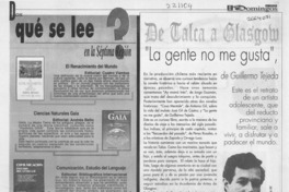"La Gente no me gusta"