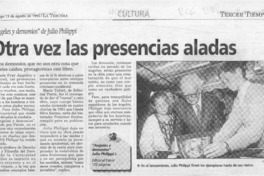 Otra vez las presencias aladas  [artículo].