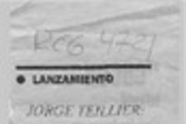 Antología, la poesía lárica de J. Teillier  [artículo].