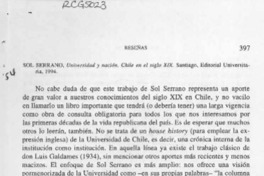 Universidad y nación  [artículo] Simon Collier.