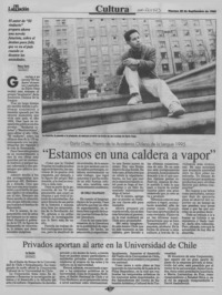 "Estamos en una caldera a vapor" "Estamos en una caldera a vapor"