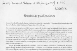 Reseña de publicaciones  [artículo] Lina Barrientos.