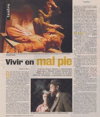 Vivir en mal pie  [artículo] Marcela de Pablo