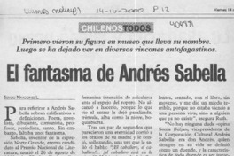 El fantasma de Andrés Sabella El fantasma de Andrés Sabella