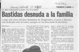 Bastidas desnuda a la familia  [artículo] Marietta Santi