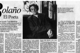 Bolaño el poeta Bolaño el poeta