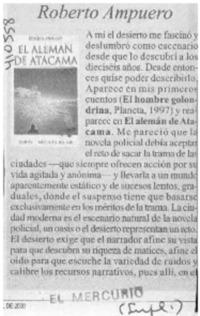 Roberto Ampuero  [artículo]