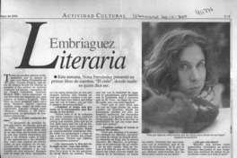Embriaguez literaria
