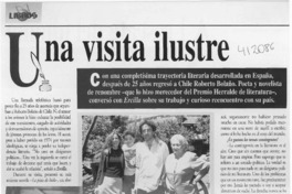 Una visita ilustre Una visita ilustre