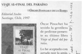 Viaje al final del paraíso Viaje al final del paraíso