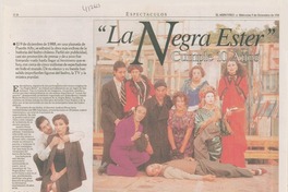 "La negra Ester" cumple 10 años