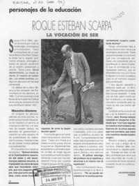 Roque Esteban Scarpa  [artículo] Juan Antonio Massone