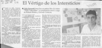 El vértigo de los intersticios  [artículo]