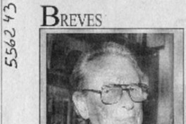 Falleció dramaturgo Sergio Vodanovic  [artículo]