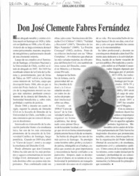 Don José Clemente Fabres Fernández  [artículo]