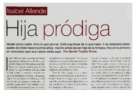 Hija pródiga Hija pródiga