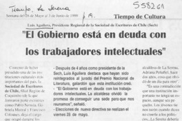 "El Gobierno está en deuda con los trabajadores intelectuales"  [artículo]