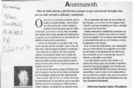 Aranmanoth Aranmanoth